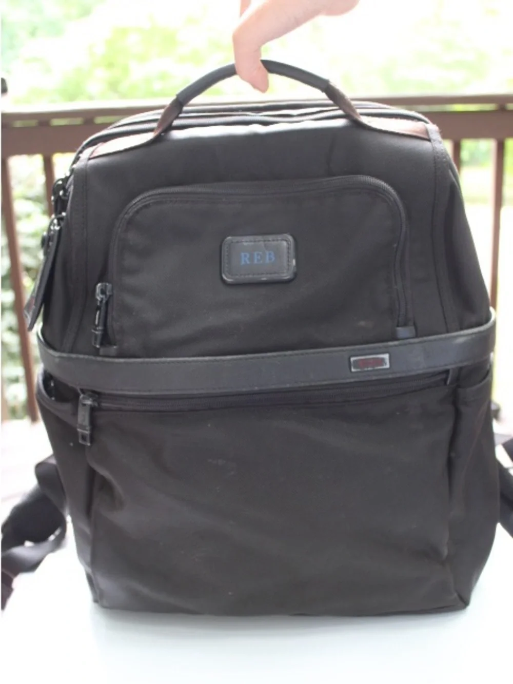 Tumi Alpha solutions brief backpack